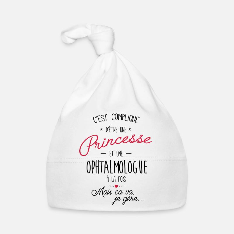 princesse et ophtalmologue Bonnet bio Bébé