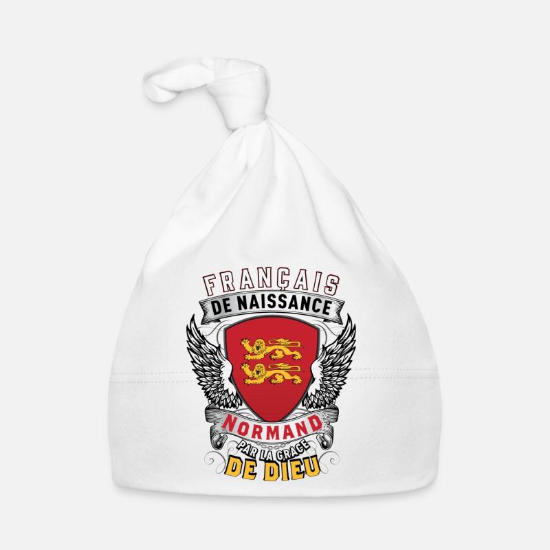 Normand Grâce de DIeu - Bonnet bio Bébé - blanc