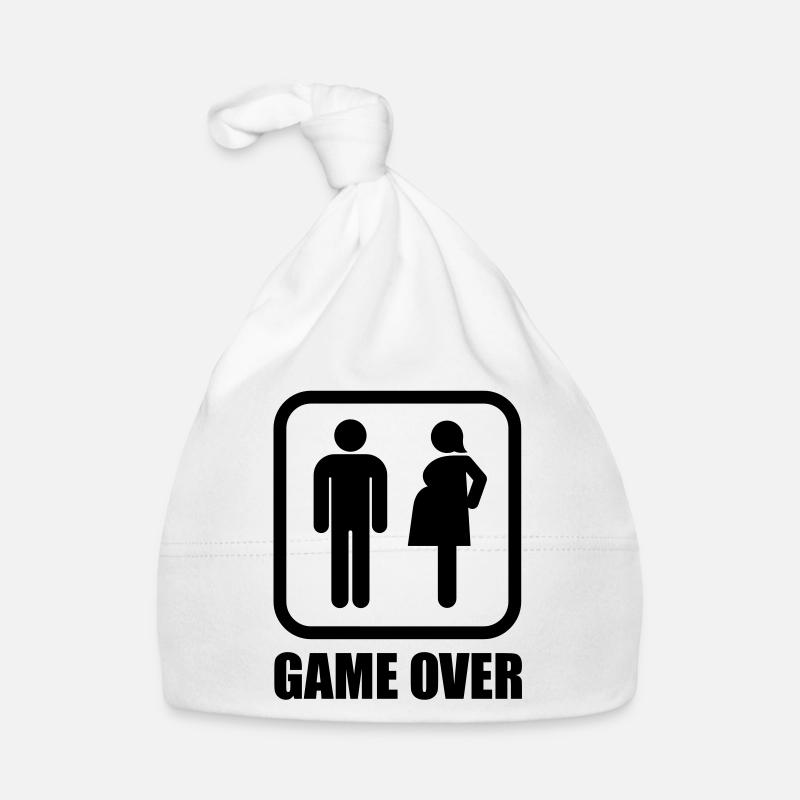 Game over - enceinte Bonnet bio Bébé