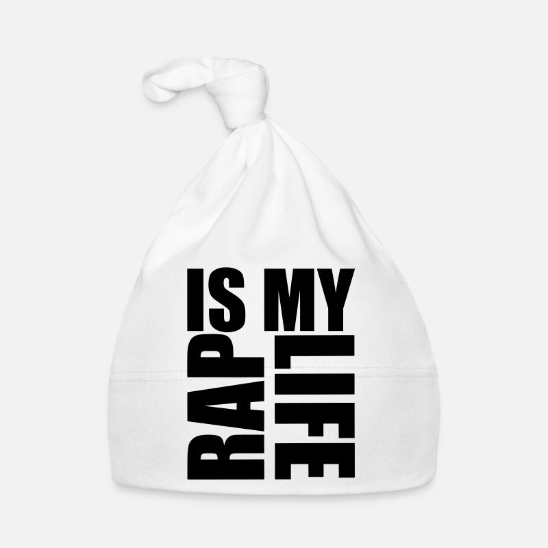 rap is my life Bonnet bio Bébé