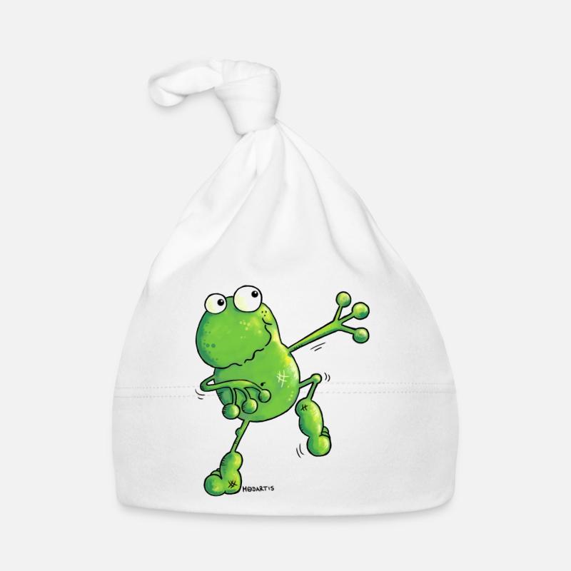 "Arthur" -Grenouille -Dessin animé Bonnet bio Bébé