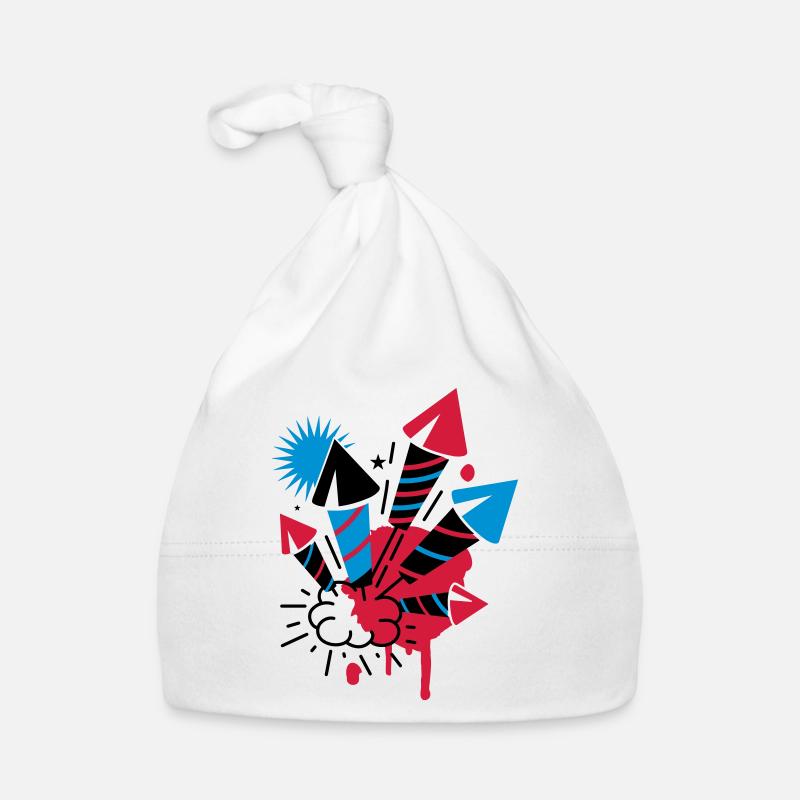 A firework Organic Baby Cap