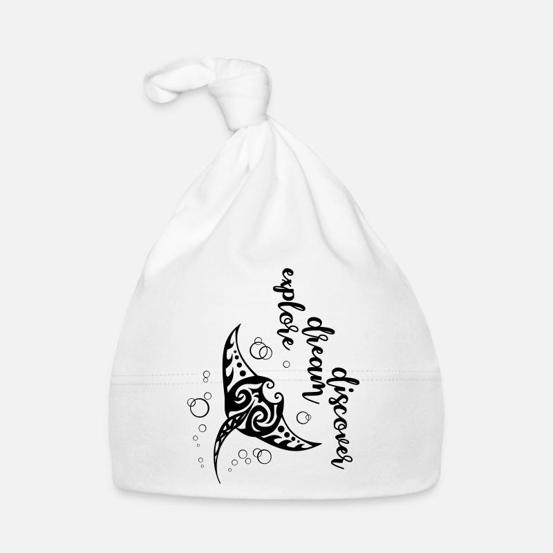 Explore Dream Discover - Manta Baby Bio-Mütze