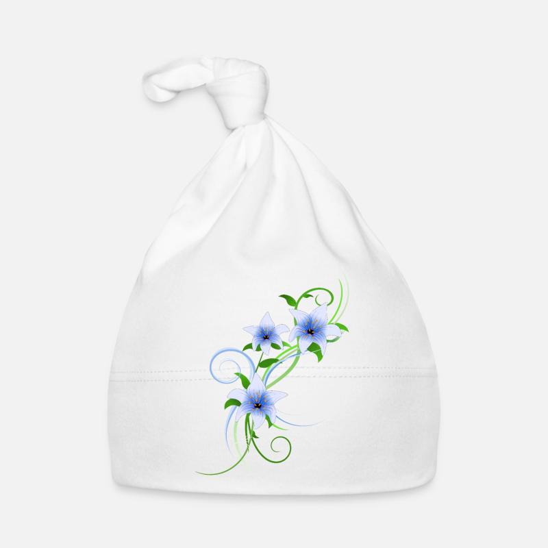 Blumen Lilien Garten Stauden Blüten Orchidee Baby Bio-Mütze