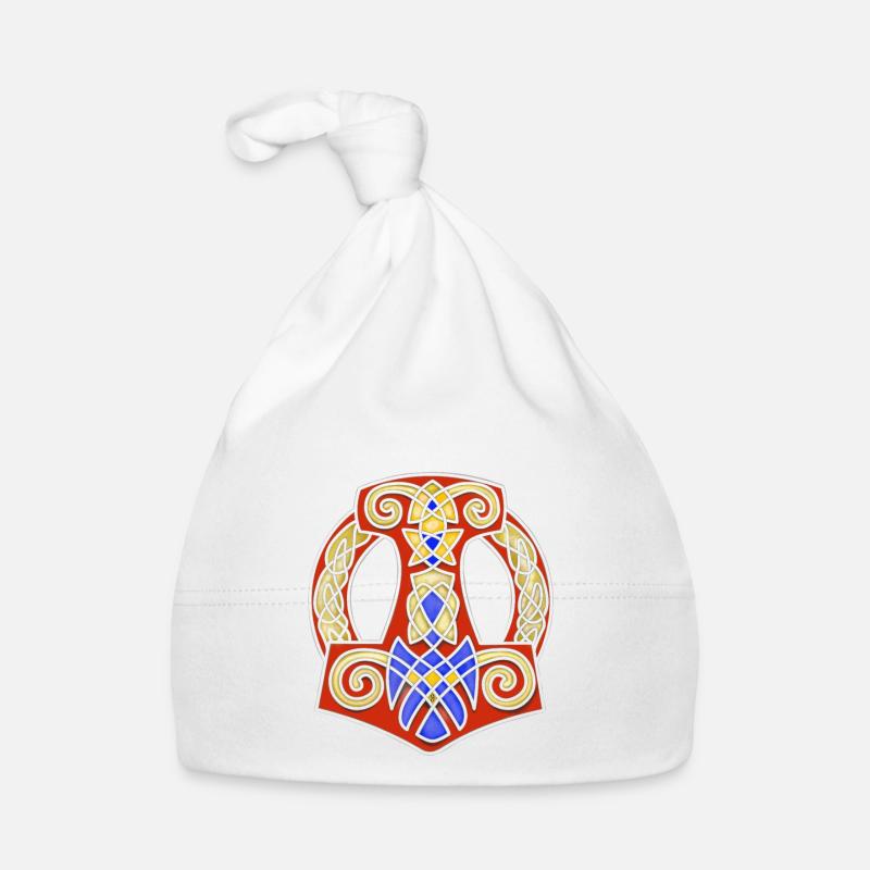 Marteau de Thor Mjölnir Bonnet bio Bébé