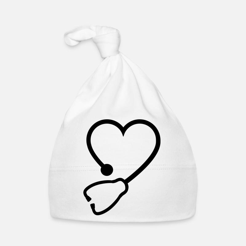 stethoscope Organic Baby Cap