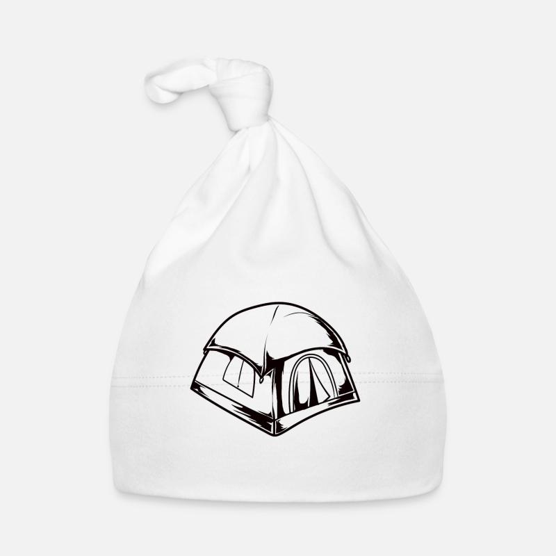 Tent white gift Organic Baby Cap