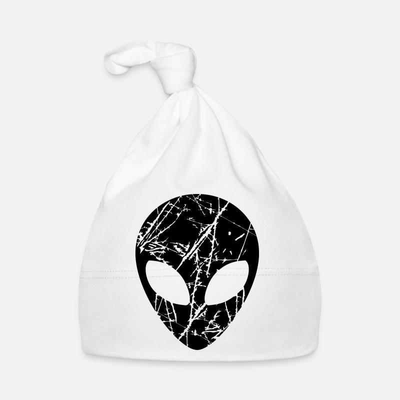 Extraterrestre tête fissurée Bonnet bio Bébé
