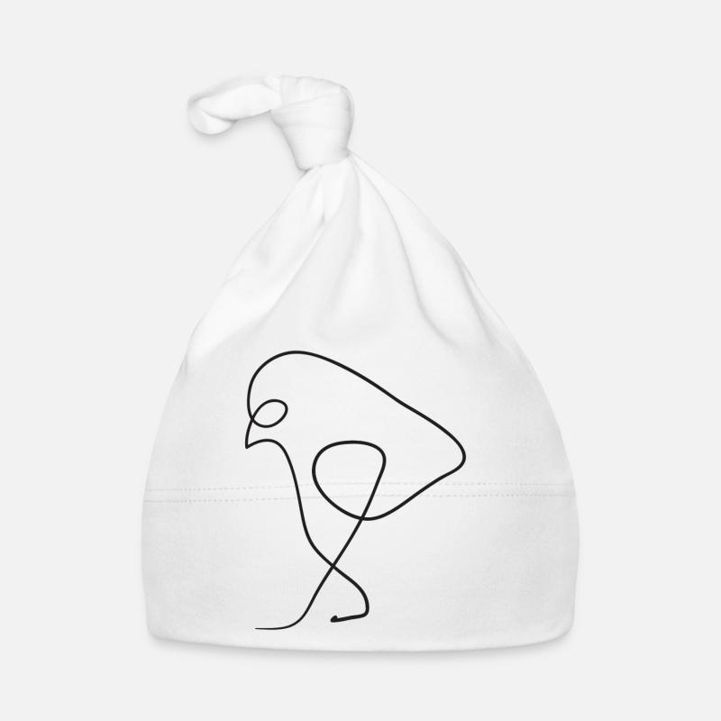 Vogel Baby Bio-Mütze