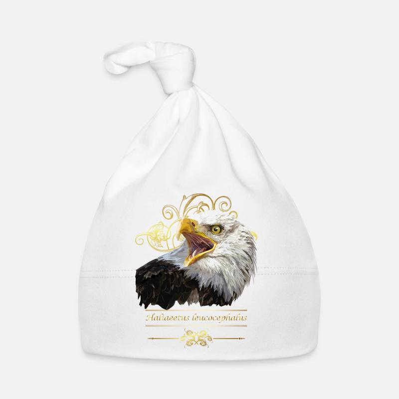 Weißkopfseeadler Baby Bio-Mütze