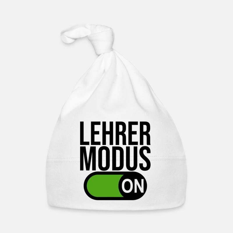 Lehrer Modus (schwarz) Baby Bio-Mütze