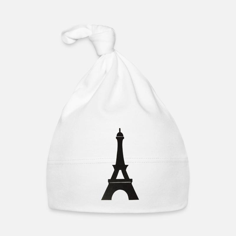 Eiffelturm Baby Bio-Mütze