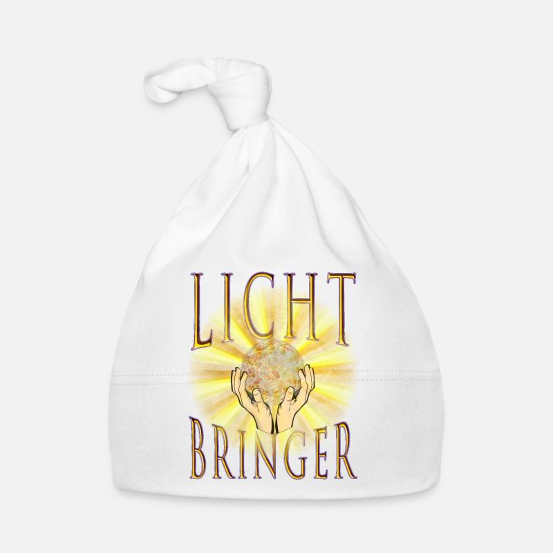 LICHTBRINGER - bal van licht, licht, gloed Bio-muts voor baby's