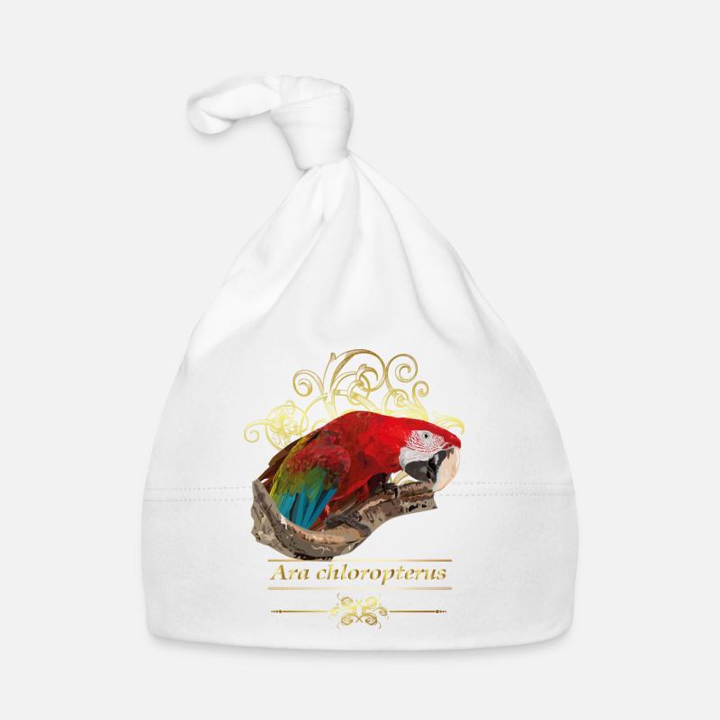 ara rouge Bonnet bio Bébé