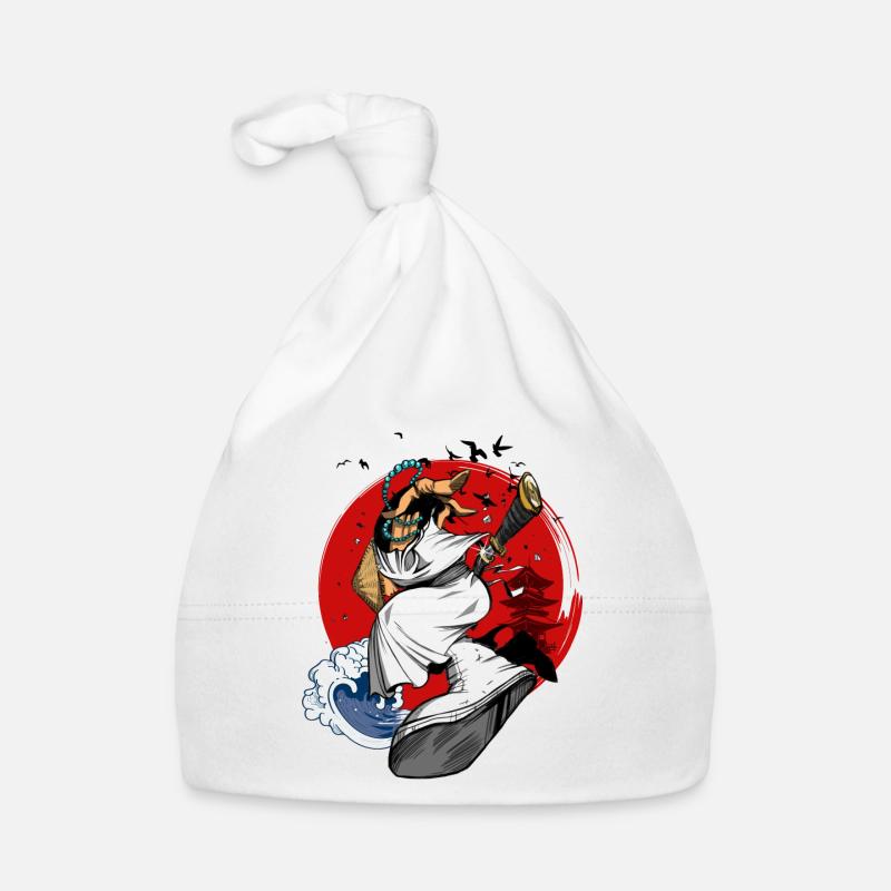 Hip-Hop Samurai Organic Baby Cap