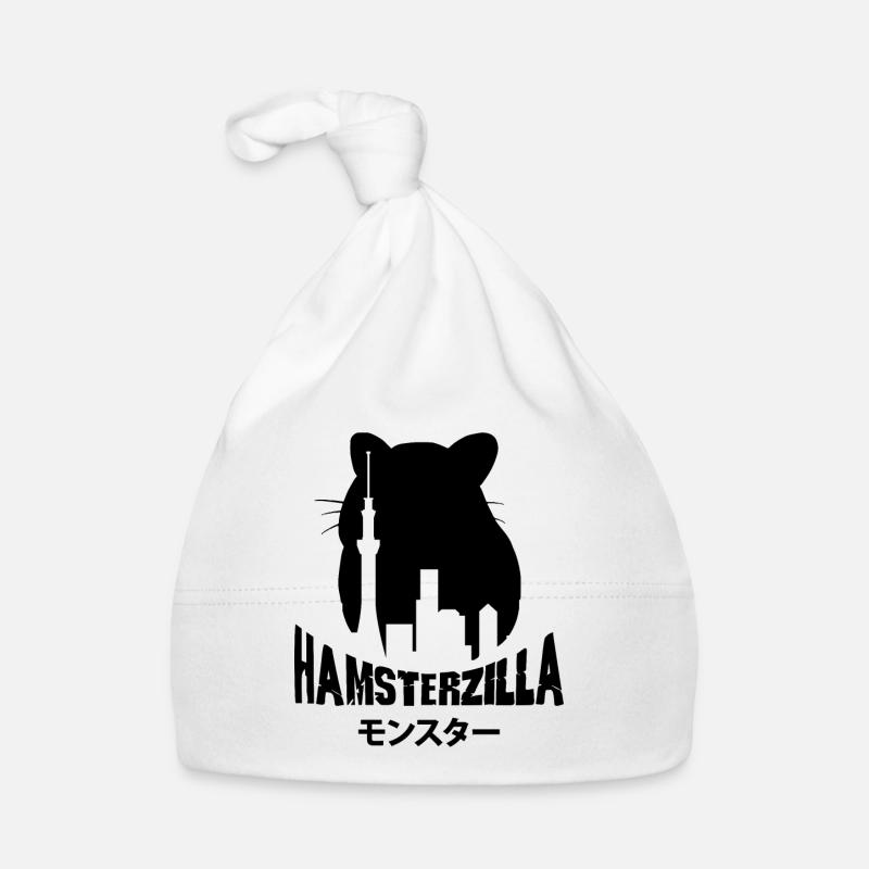Hamsterzilla - Monster - Hamster Baby Bio-Mütze