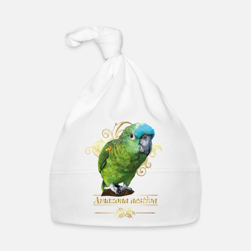 blue-fronted rider Organic Baby Cap