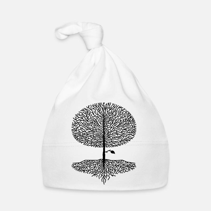 Feuillus couronne branches forêt chêne hêtre nature climat Bonnet bio Bébé