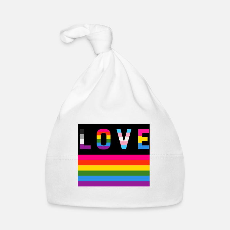 Love LGBT Organic Baby Cap