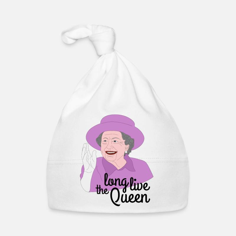 Long live Queen Elizabeth II Organic Baby Cap