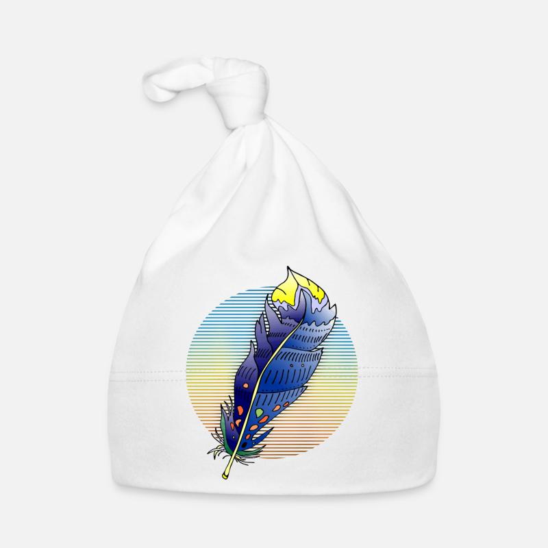 Feather Organic Baby Cap