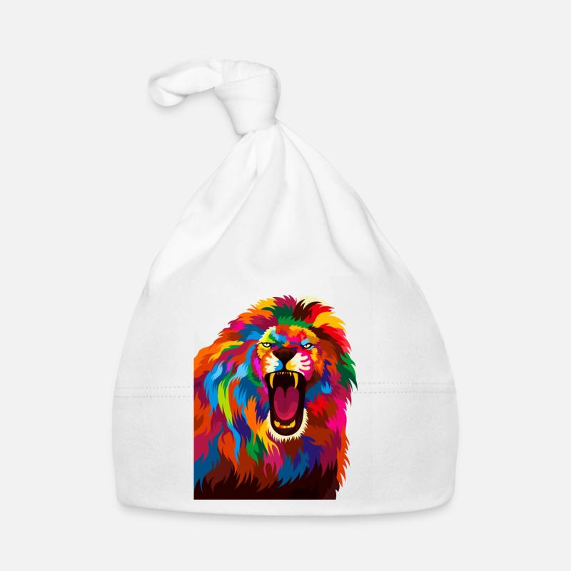 löwe Baby Bio-Mütze