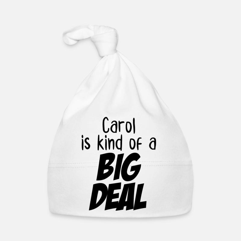 Carol est un peu une grosse affaire Bonnet bio Bébé