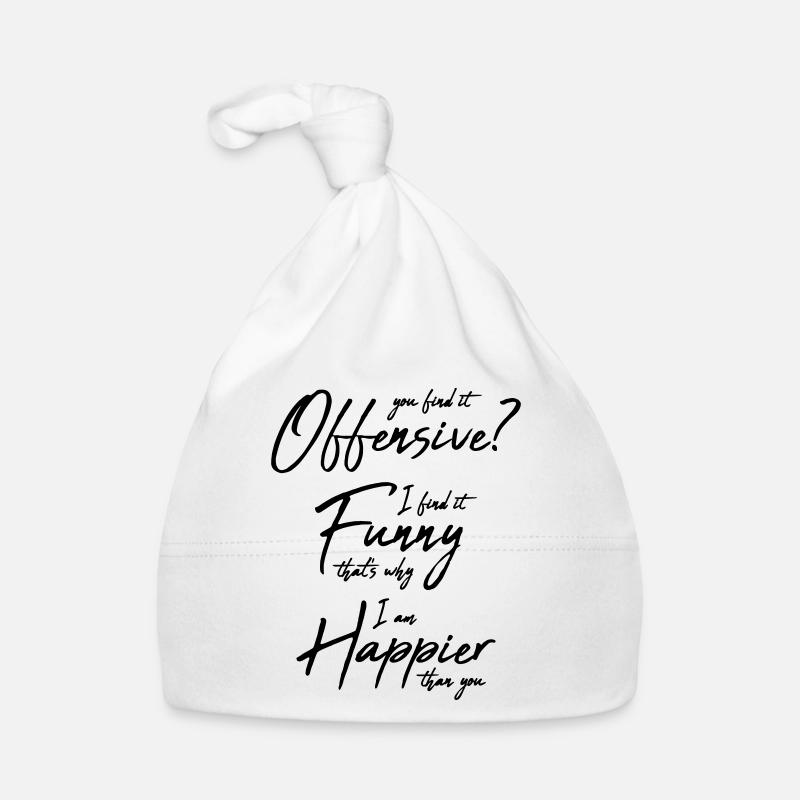 You find it offensive Organic Baby Cap