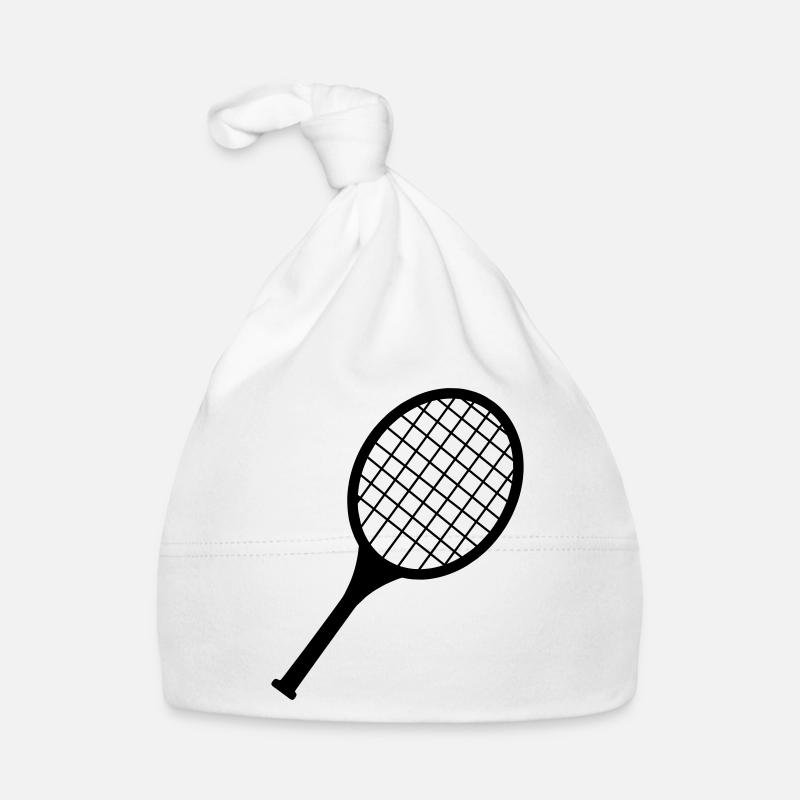 Badmintonschläger-Logo Baby Bio-Mütze