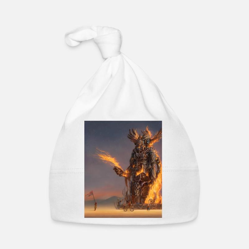 Burning Man Organic Baby Cap