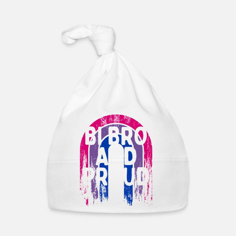 Bi Bro and Proud Bisexual LGBTQ Bi Pride LGBT Baby Bio-Mütze