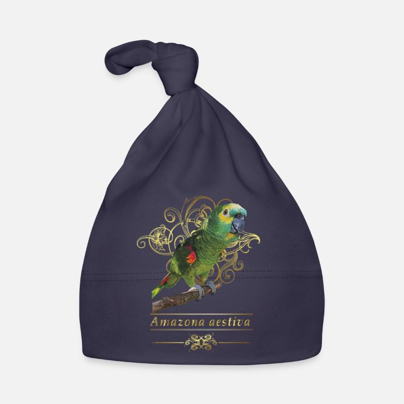 The blue-fronted amazon Organic Baby Cap