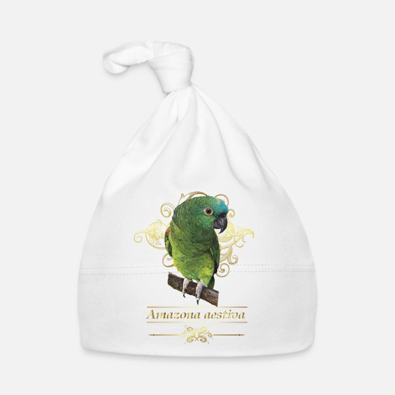 The blue-fronted amazon Organic Baby Cap