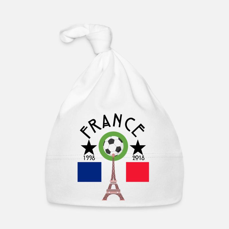 Frankreich WM Baby Bio-Mütze