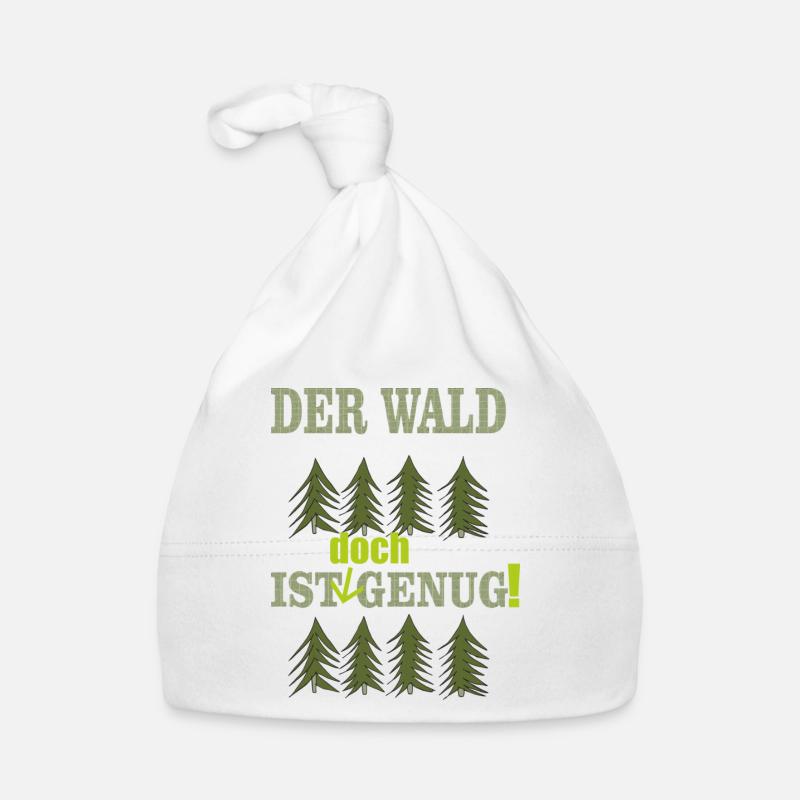 der wald ist doch genug Baby Bio-Mütze