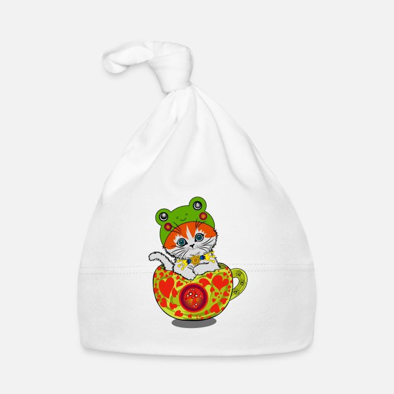 Katze Baby Bio-Mütze