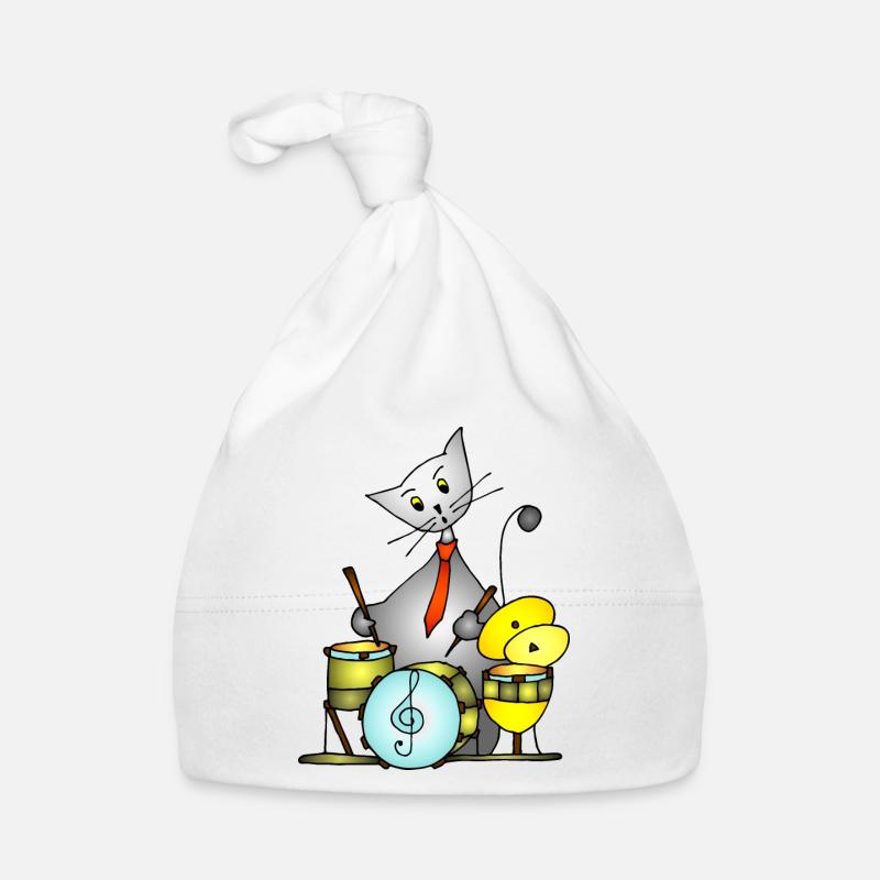 Cat Organic Baby Cap