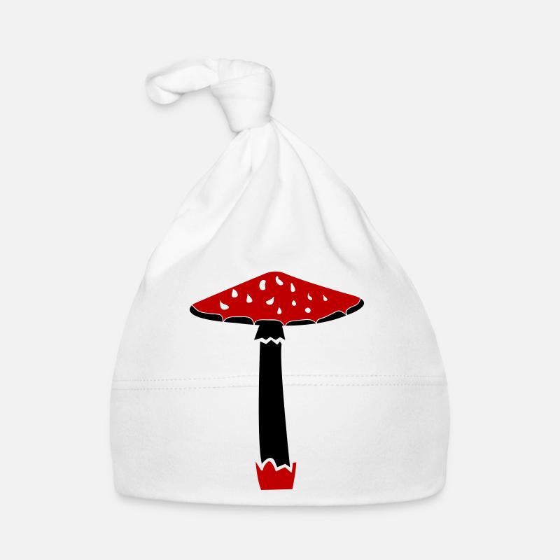 Mushroom Organic Baby Cap