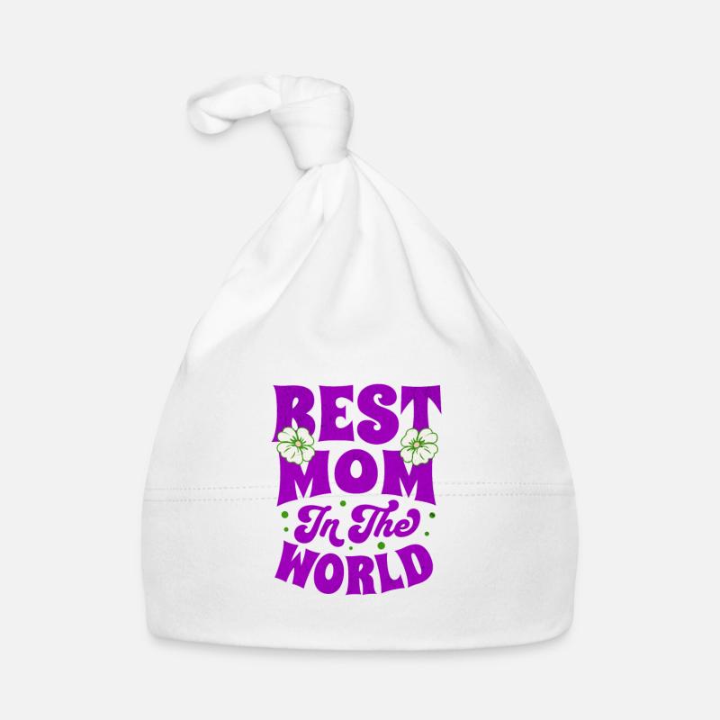 Beste Mutter der Welt Baby Bio-Mütze