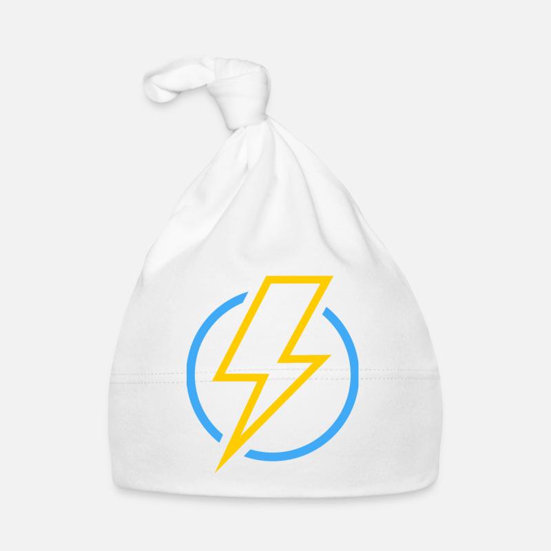 Lightning Organic Baby Cap
