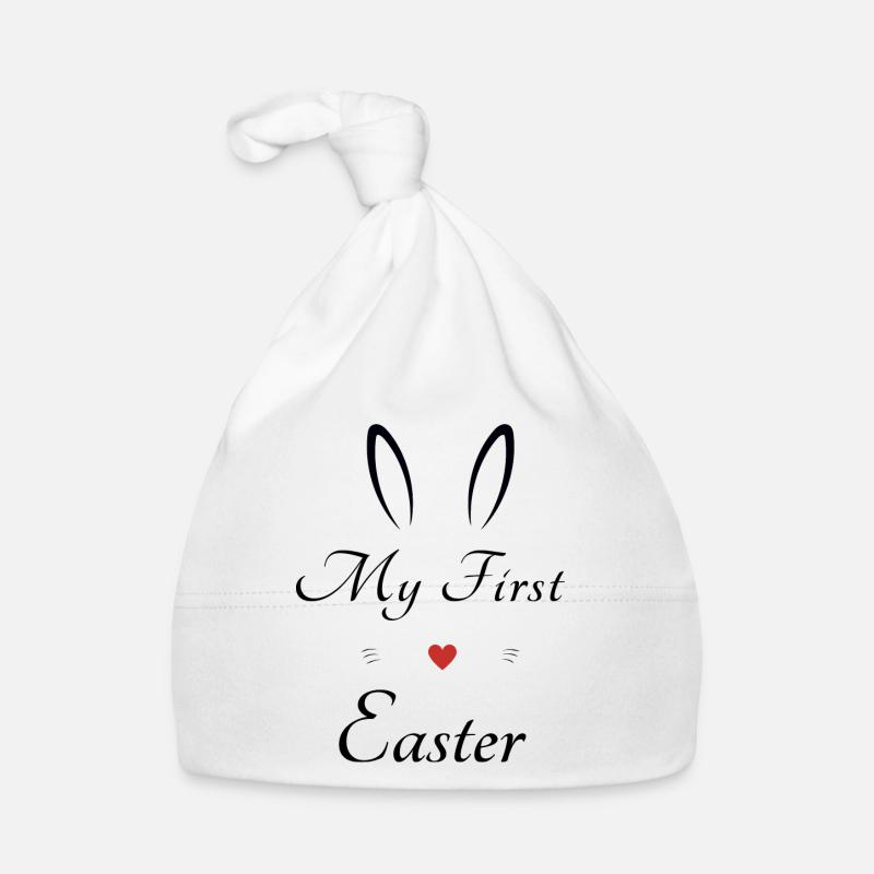 My First Easter Organic Baby Cap