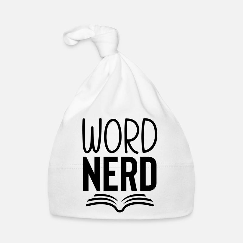Nerd des mots Bonnet bio Bébé