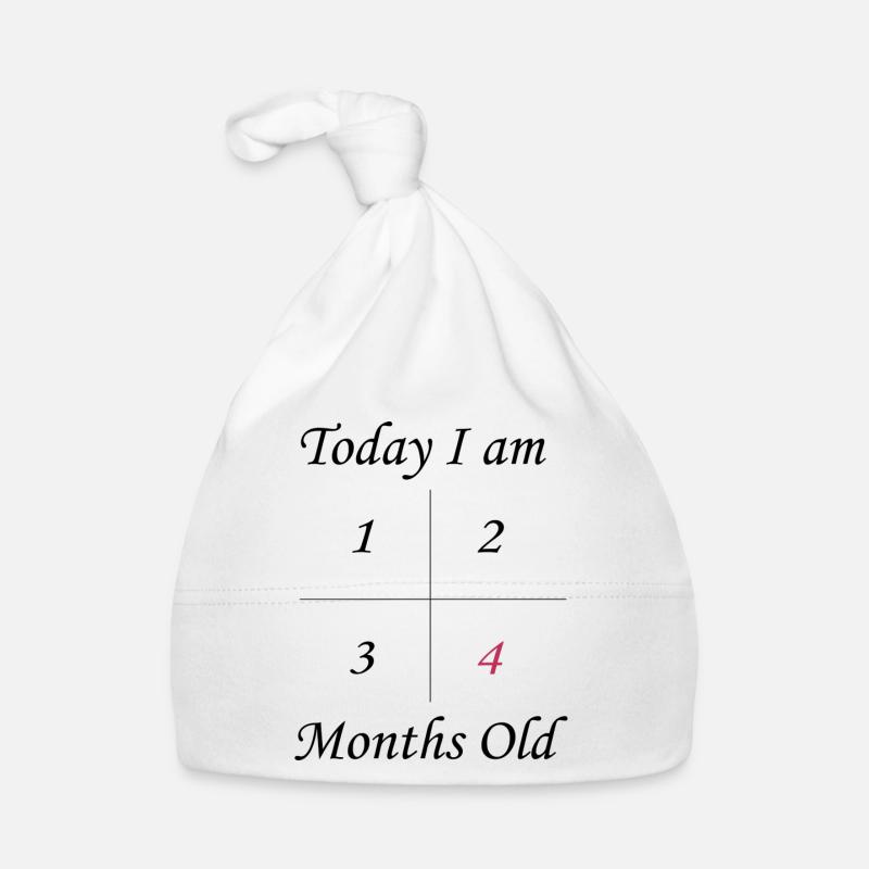 4 months old Organic Baby Cap