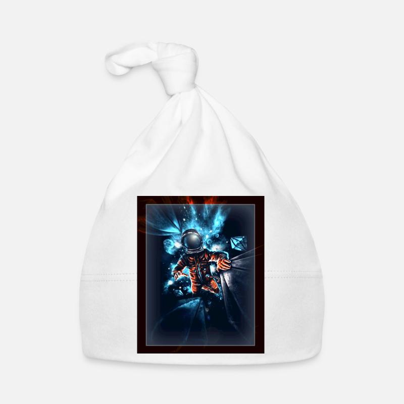 Spaceman Organic Baby Cap