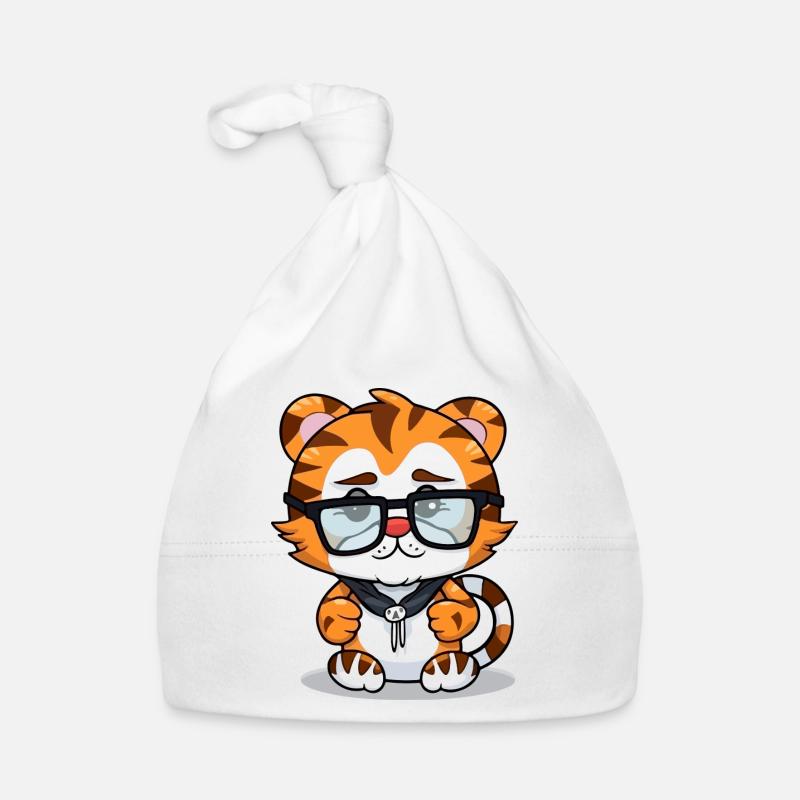Polko the Tiger Organic Baby Cap