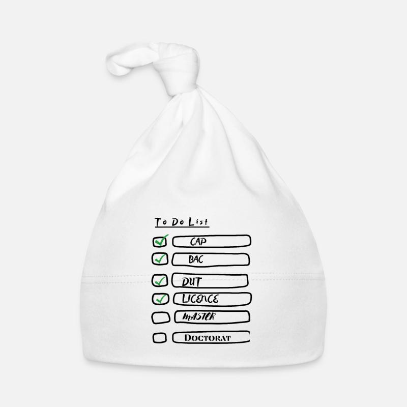 To Do List études Bonnet bio Bébé