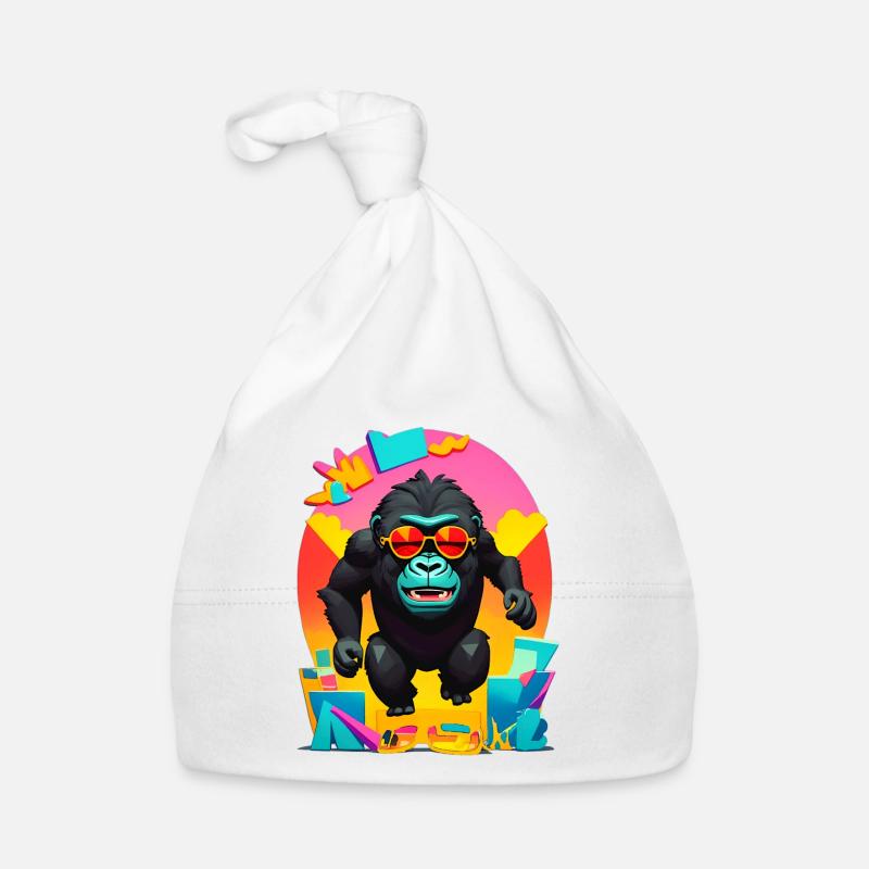 Gorilla Baby Bio-Mütze