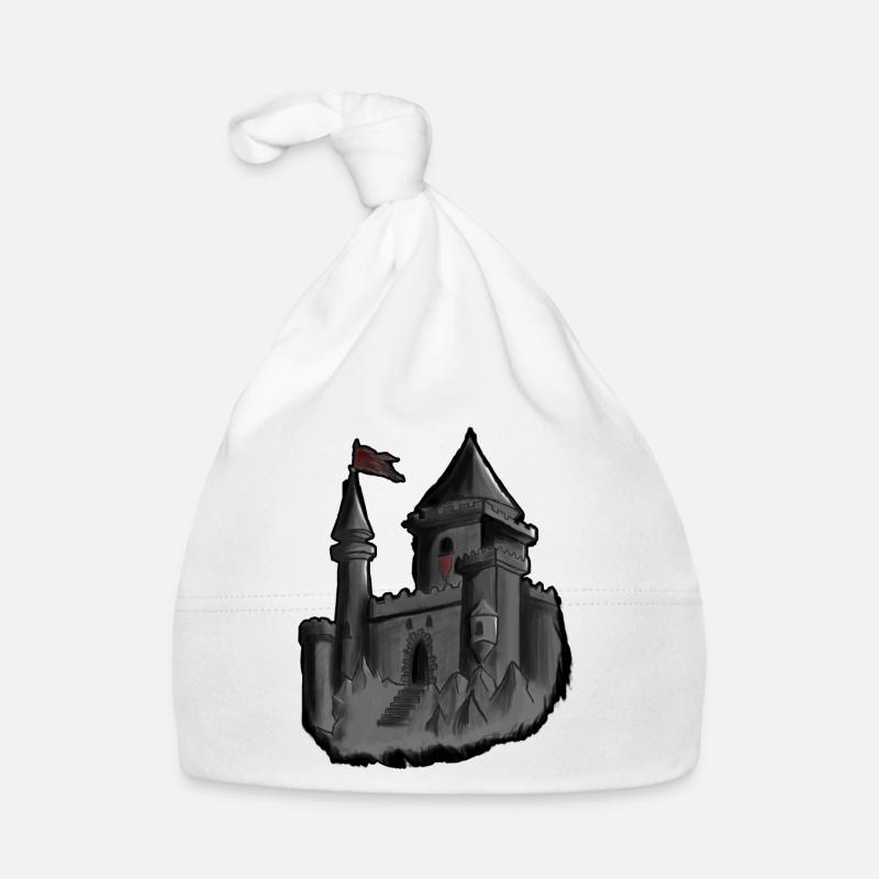 château - Bonnet bio Bébé - blanc