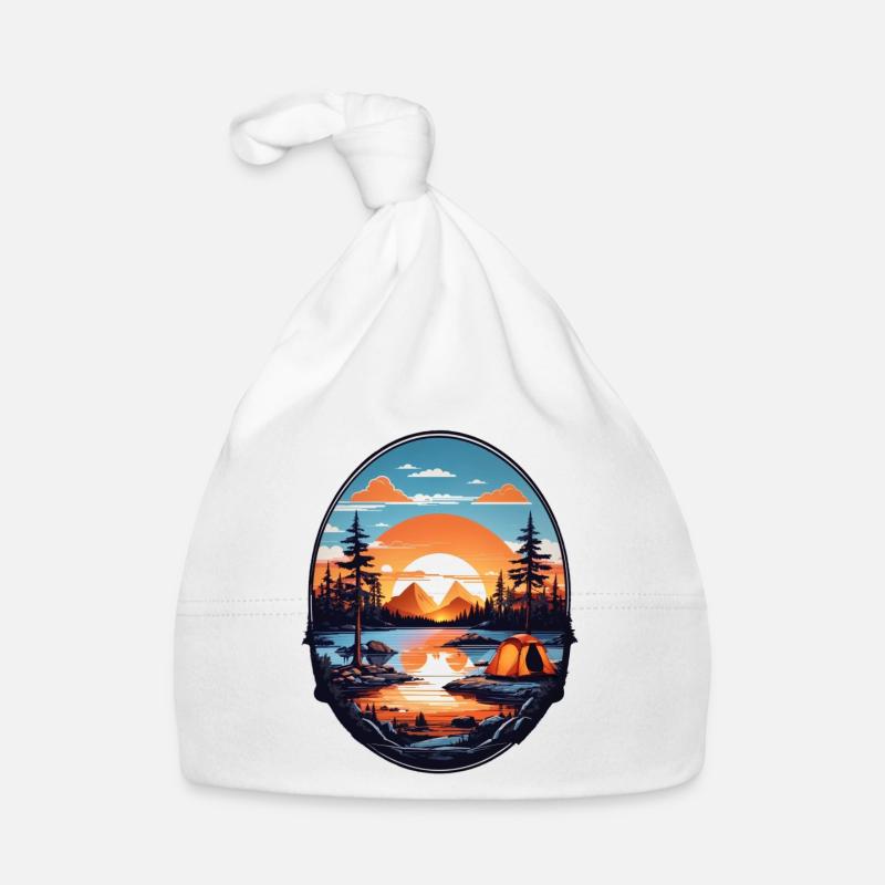 Camping Zeit Baby Bio-Mütze