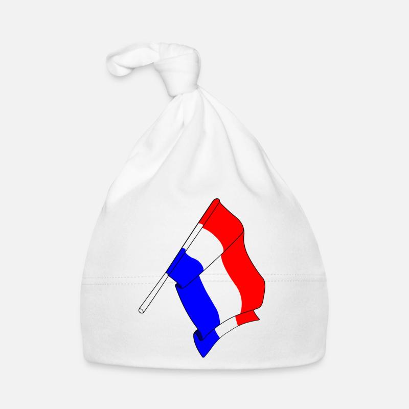 Drapeau des Pays-Bas Bonnet bio Bébé